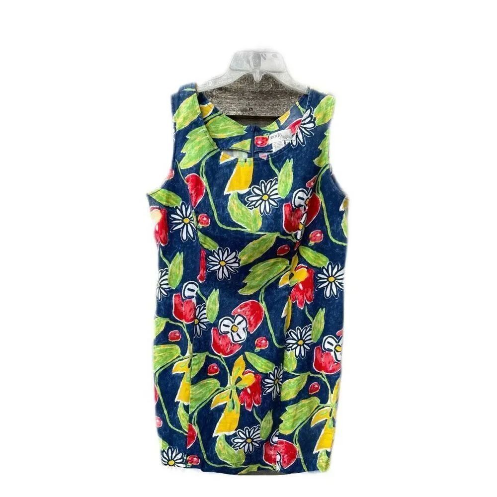Spiegel size 12 floral sheath dress